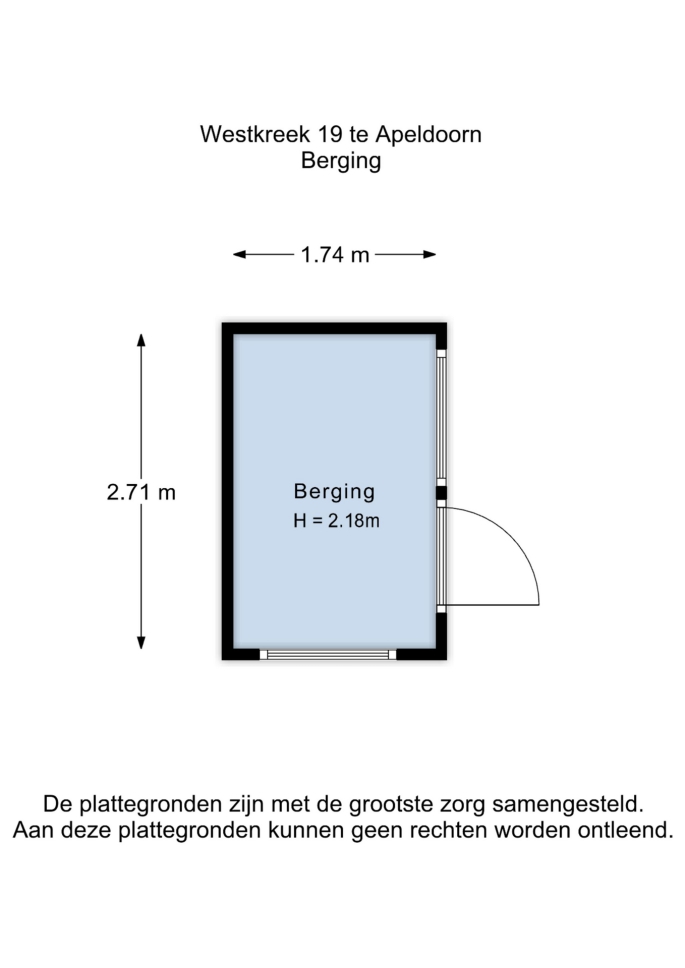 Westkreek 19, 7325 NB, Apeldoorn