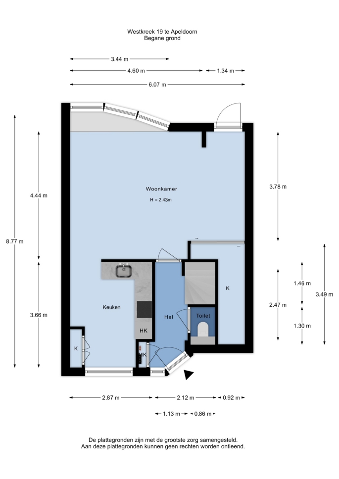 Westkreek 19, 7325 NB, Apeldoorn