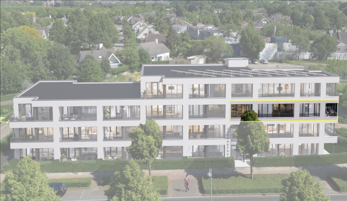 Residentie Carrefour, 19 appartementen & 2 penthouses., Residentie Carrefour type C3, Geleen