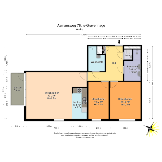 Asmansweg 78, 2571 BK, 's-Gravenhage