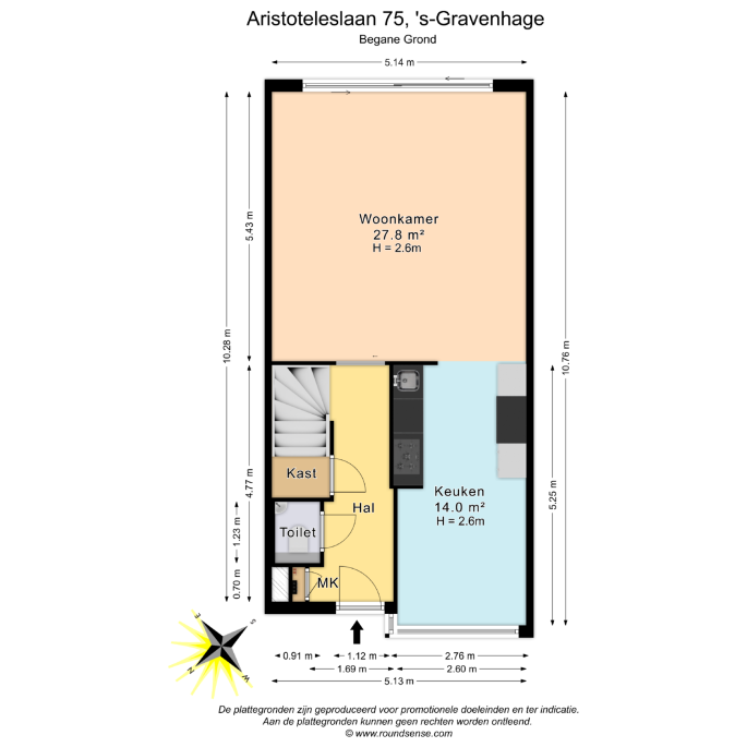 Aristoteleslaan 75, 2493 ZN, 's-Gravenhage