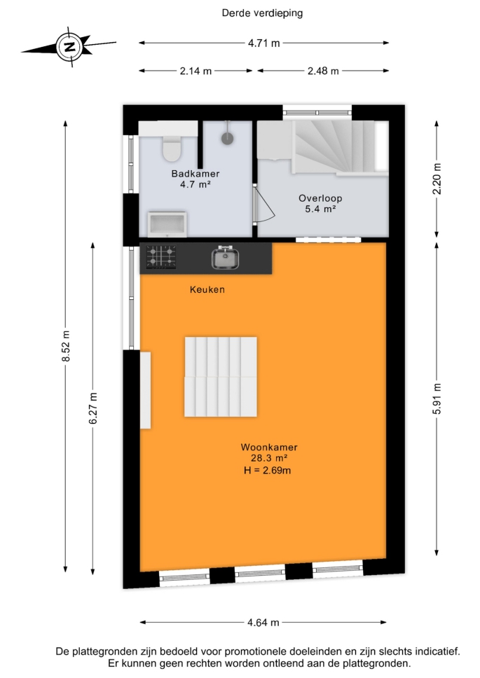 Herengracht 285 3, 1016 BK, Amsterdam