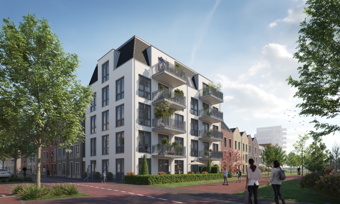 De Kade - De Witte Villa, Appartement, Maassluis