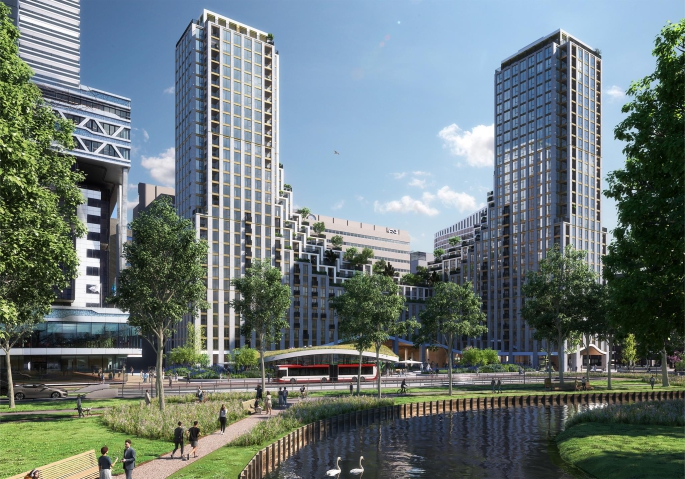 KJ Den Haag fase 2,3 en 4, KJ Den Haag - Fase 3 - 3 kamer appartement, bouwnummer: 17.P.04, 's-Gravenhage