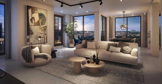 KJ Den Haag fase 2,3 en 4, KJ Den Haag - Fase 3 - 3 kamer appartement, bouwnummer: 17.P.04, 's-Gravenhage