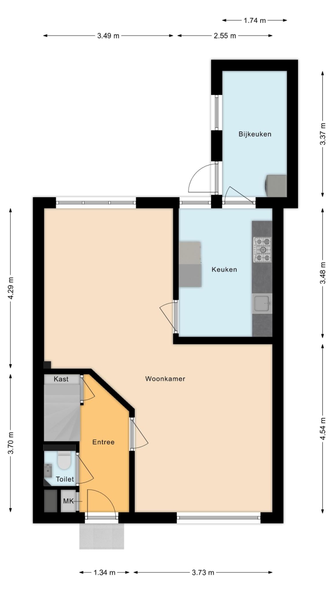 't Zuden 103, 9351 LD, Leek