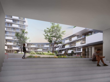 Imagine, Binnentuin appartement, Rotterdam