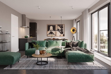 Imagine, Binnentuin appartement, Rotterdam