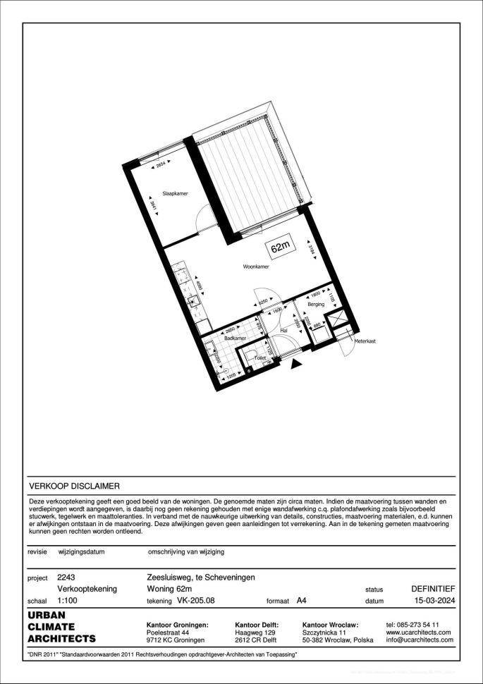 DockSide, Twee-kamer DockSide huur, 's-Gravenhage