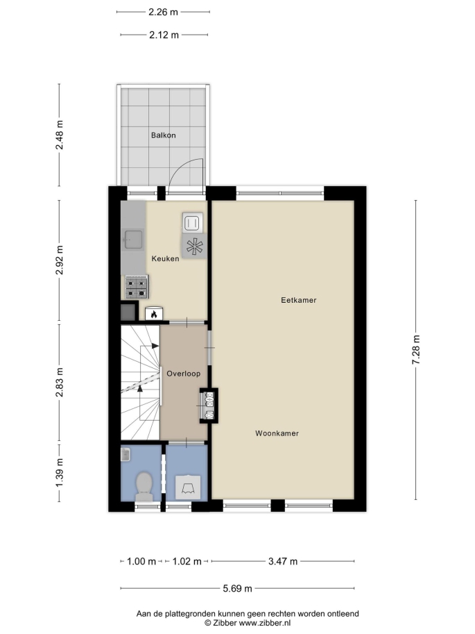 Vindicatstraat 7 a, 9741 CK, Groningen