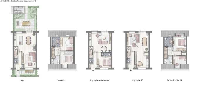 't Boerensluisje, Rijwoningen, bouwnummer: 10, Oostknollendam