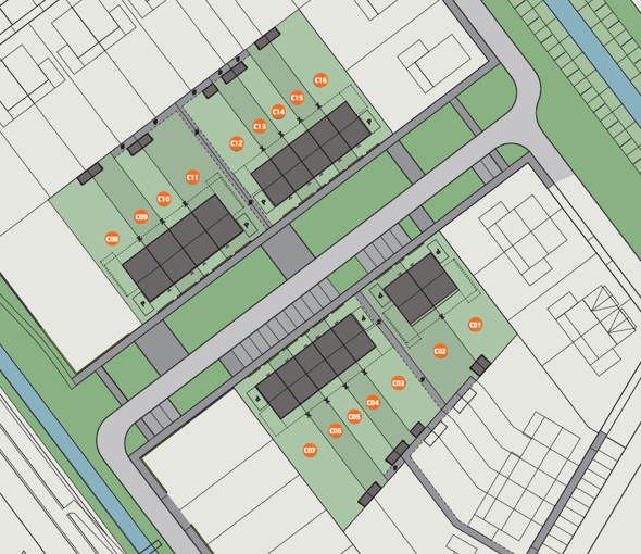 Möllincksvaart fase 3.2, Sfeerrijck l Twee-onder-één-kapwoningen, bouwnummer: 2, Bergentheim