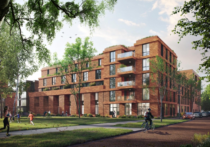 KOER Fase 3, Appartementen Blok 6, Rotterdam