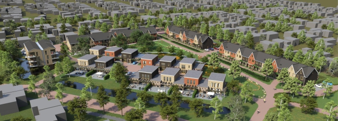 Nij Wenwille, Rijwoningen | Type A, bouwnummer: 15, Drachten