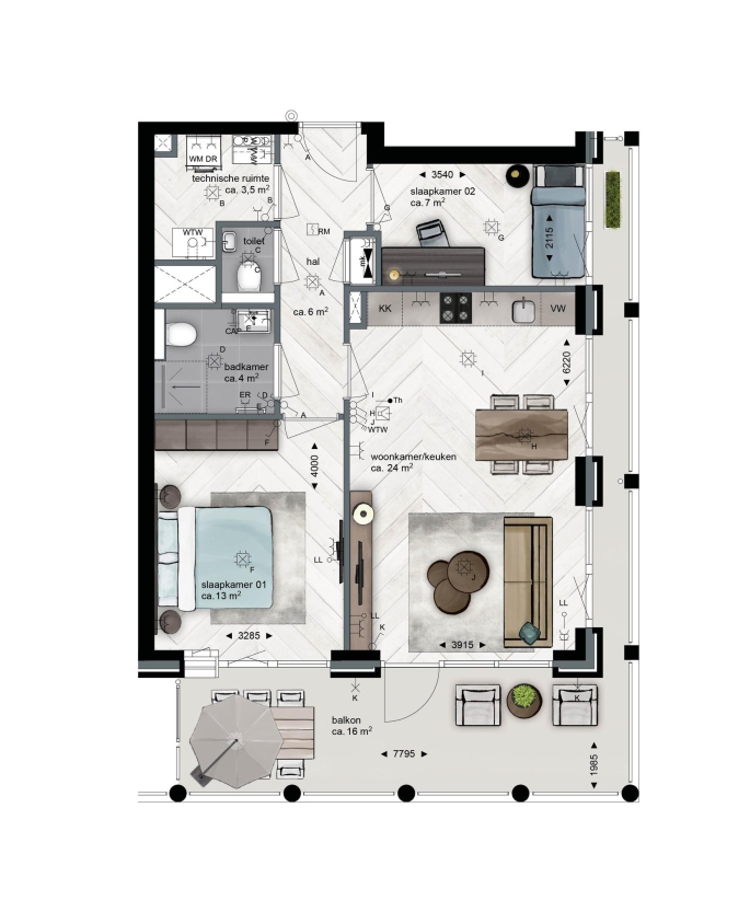 Blossem Gobi, Blossem Gobi - Type G-B, bouwnummer: G.20, Breda