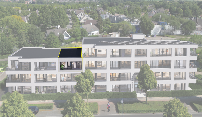 Residentie Carrefour, 19 appartementen & 2 penthouses., Residentie Carrefour type B, bouwnummer: 16, Geleen