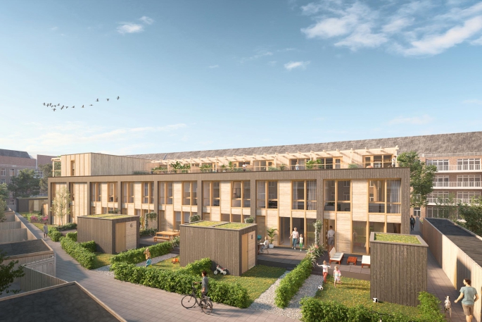 Het Stadsbad - VERKOOP GESTART! MAAK KANS T/M 11 MEI!, Type A Stadswoning, Schiedam