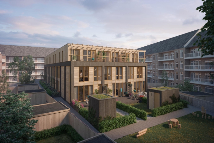 Het Stadsbad - VERKOOP GESTART! MAAK KANS T/M 11 MEI!, Type A Stadswoning, Schiedam
