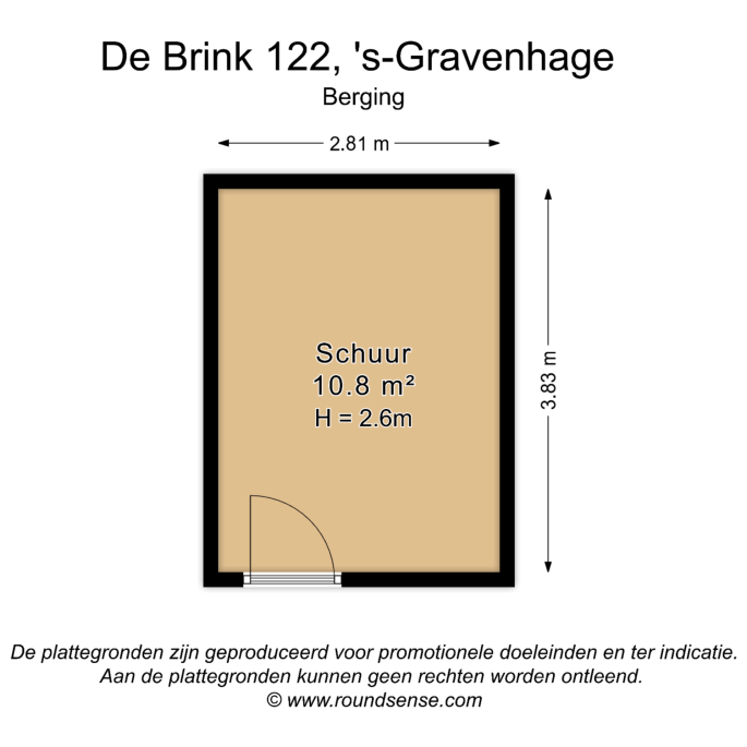De Brink 122, 2553 HB, 's-Gravenhage