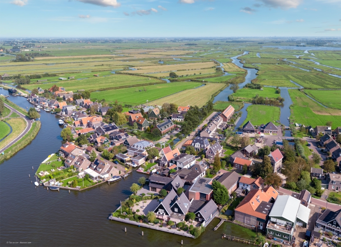 't Boerensluisje, Vrijstaande woningen, Oostknollendam