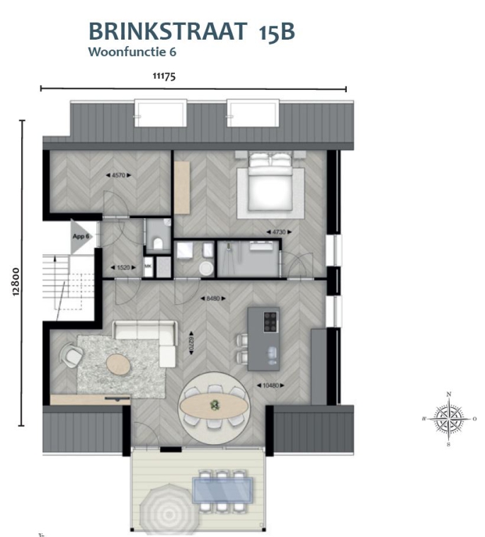 Thuis aan de Brinkzicht, Brinkstraat 15-B, bouwnummer: 6, Vries