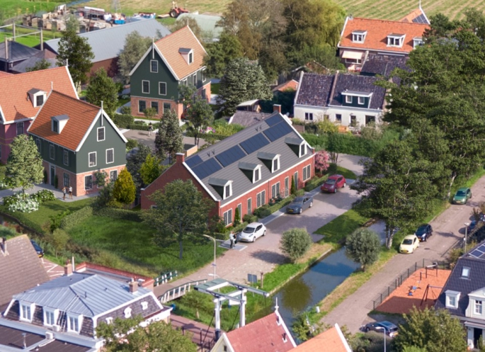 't Boerensluisje, Rijwoningen, bouwnummer: 11, Oostknollendam