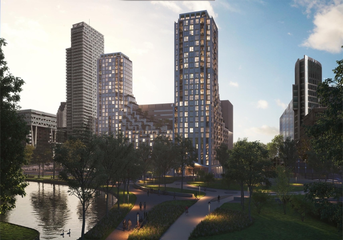 KJ Den Haag fase 2,3 en 4, KJ Den Haag - Fase 4 - 4 kamer appartement, bouwnummer: 17.S.02, 's-Gravenhage