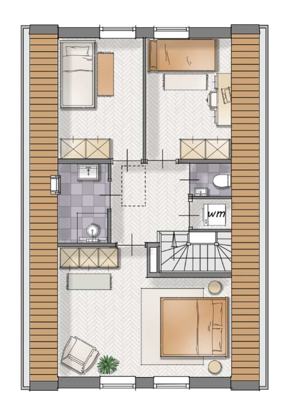 't Eilandhart, vrijstaande woningen, bouwnummer: 55, Marken