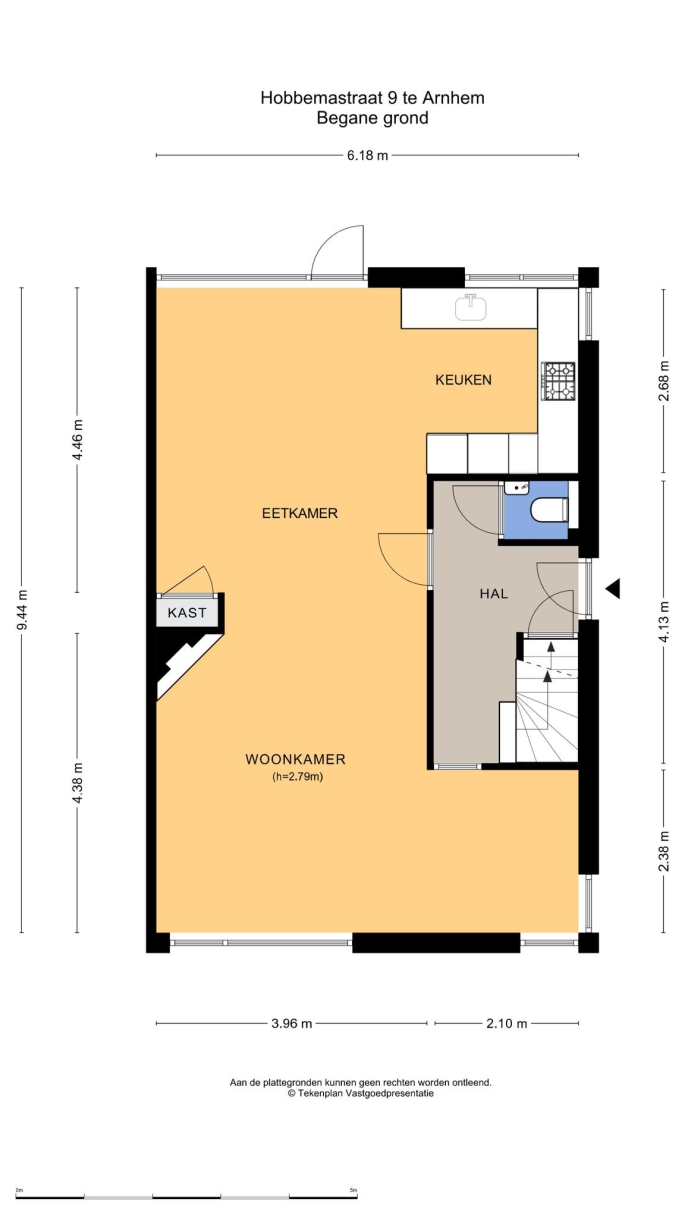 Hobbemastraat 9, 6814 KR, Arnhem