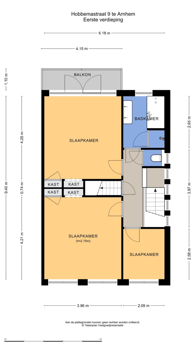 Hobbemastraat 9, 6814 KR, Arnhem