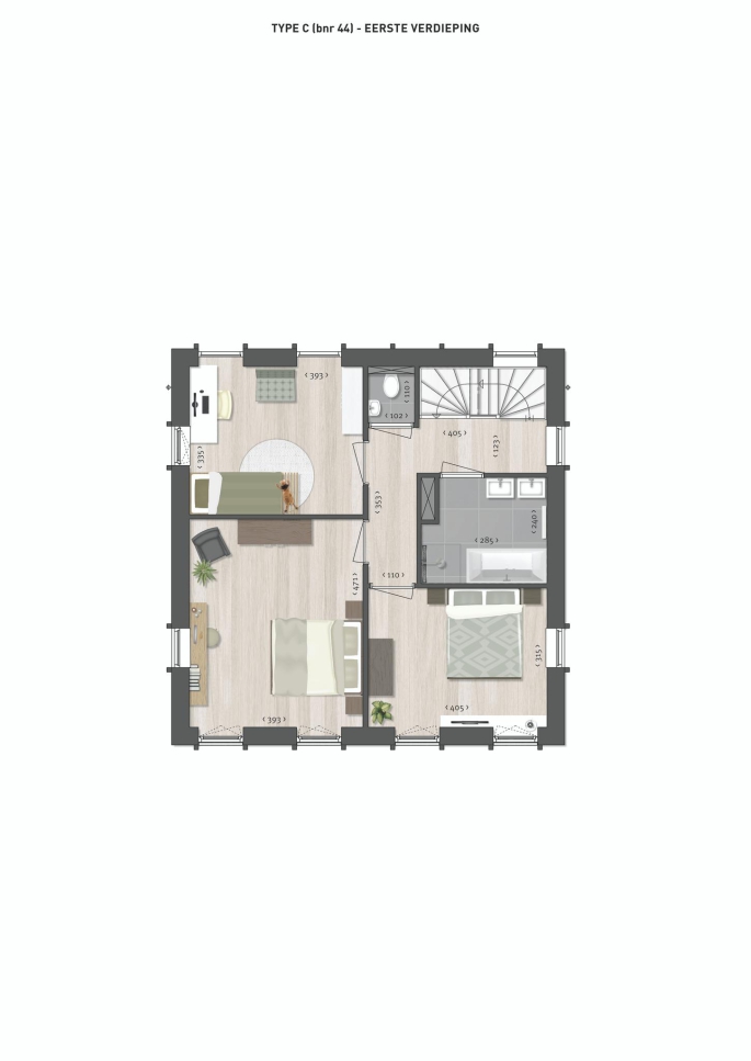 Park Marialust Remeha, Vrijstaande woning Remeha, bouwnummer: 45, Apeldoorn