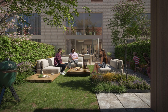 De Hofrij, Parkwoning 3-laags, Rotterdam