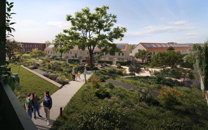 De Hofrij, Parkwoning 3-laags, Rotterdam