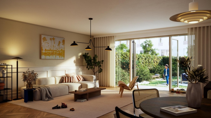 De Hofrij, Parkwoning 3-laags, Rotterdam
