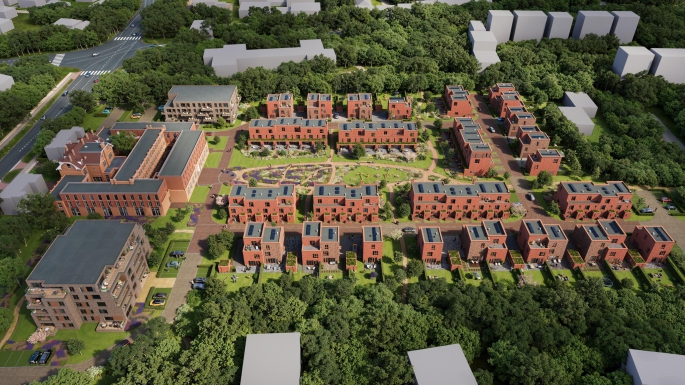 Eikenstein, Vrijstaande woningen, Zeist