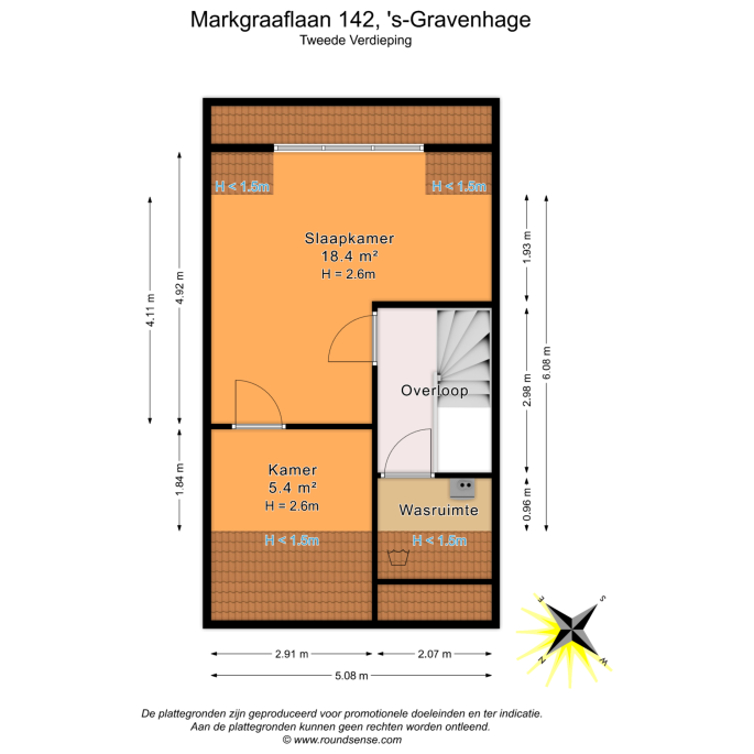 Markgraaflaan 142, 2553 MA, 's-Gravenhage