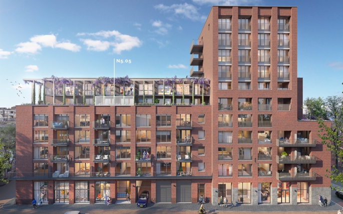 Fifth Breda, Fifth Breda TYPE N.5.05 | Appartement, bouwnummer: N.5.05, Breda