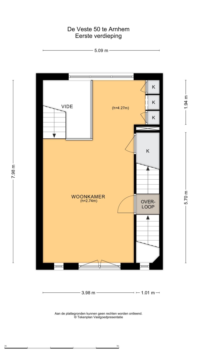 De Veste 50, 6846 BD, Arnhem