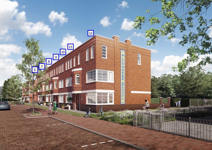 De Alkmaarse School, Het Lokaal, bouwnummer: 2, Alkmaar