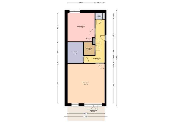 Mozart Wonen, Mozart Wonen - begane grond, bouwnummer: 27, 's-Gravenhage