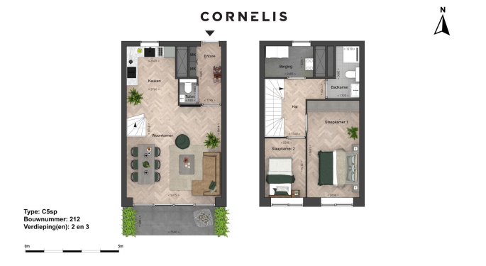 Cornelis, Appartementen, bouwnummer: 212, Amsterdam