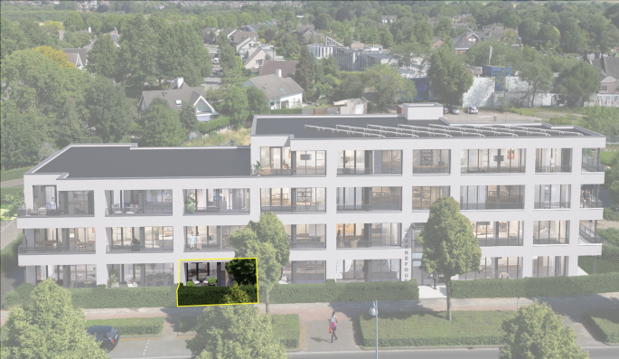 Residentie Carrefour, 19 appartementen & 2 penthouses., Residentie Carrefour type B, bouwnummer: 4, Geleen