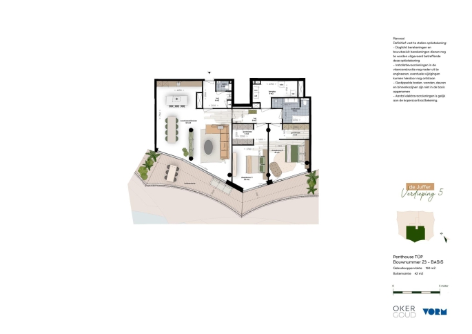 De Juffer, Penthouse TOP, bouwnummer: 23, Pijnacker