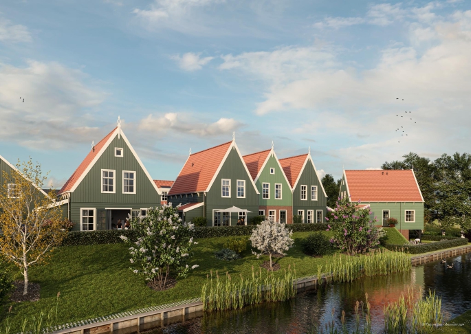 't Eilandhart, vrijstaande woningen, bouwnummer: 66, Marken