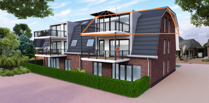Thuis aan de Brinkzicht, Brinkstraat 15-B, Vries