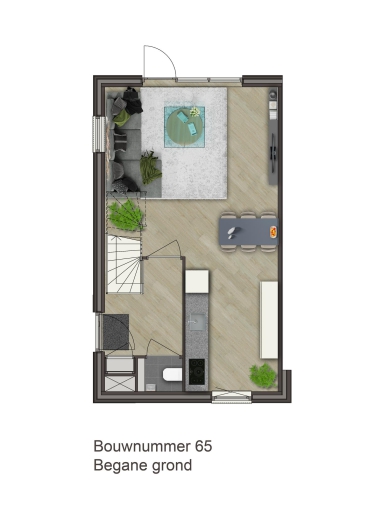 Kreekrijk - Pakhuis op de Vlucht, Pakhuis op de Vlucht - Deelplan G, Assendelft