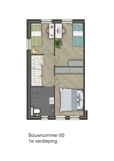 Kreekrijk - Pakhuis op de Vlucht, Pakhuis op de Vlucht - Deelplan G, Assendelft