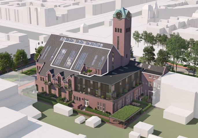 Valkenboskerk Den Haag, Lofts, bouwnummer: 32, 's-Gravenhage