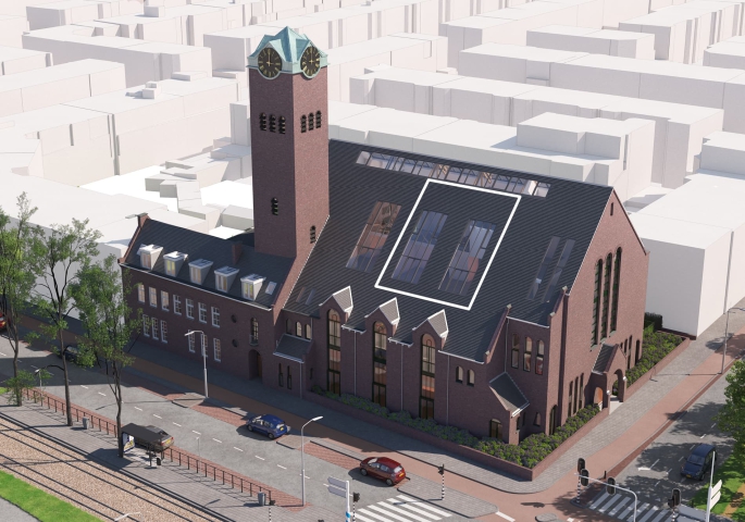 Valkenboskerk Den Haag, Lofts, bouwnummer: 32, 's-Gravenhage