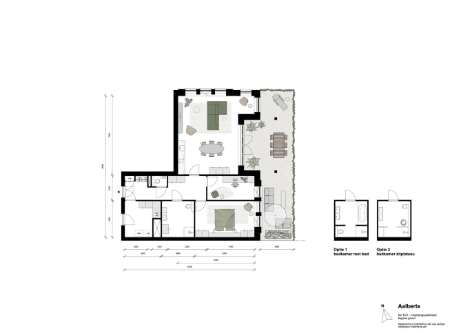 Leyens Erve, Appartementen Leyens Erve, bouwnummer: 1, Bilthoven